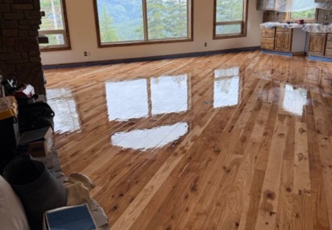 Custom Hardwood Floor Installation